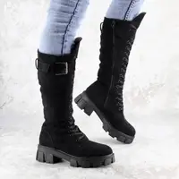 Черевики жіночі Fashion Jobe 2266 36 розмір 23,5 см Чорний