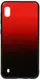 Чехол-накладка TOTO Gradient Glass Case Samsung Galaxy A10 Red