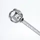Стеклянный подсвечник Crystal Pillar 22см на стол высокий декоративный HP-7-26