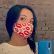 Маска защитная для лица Вірю в себе та в червону помаду 22x11 см SMM_20S054