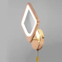 Светильник светодиодный настенный, LED бра Sunlight золото 5631/1W