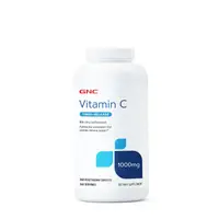 Витамины и минералы GNC Vitamin C 1000 mg Timed-Release 360 вегакапсул СРОК 08.23