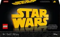 Конструктор LEGO Star Wars Логотип из кубиков Звездные войны 700 деталей (75407)