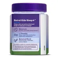 Натуральна добавка Natrol Kid's Sleep + Calm, 60 желейок Полуниця