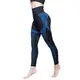 Комплект женский лосины и топ Lesko The Queen Jane 101 Black-Blue S для фитнеса занятий спортом