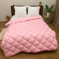 Ковдра зимова Classic холлофайбер 500g/m2 рожевий 175х210см