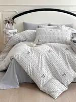 Постільна білизна полуторна з мусліну Colorful Home Print 2 20824 150х210 см