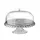 Тортовница с крышкой Guzzini Tiffany 19940092 28x36x36 см серая