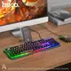 Набор Мышь и клавиатура HOCO Gaming Illuminated keyboard and mouse set DI16 (Ru/En)