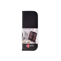 Пенал для кистей Santi 742624 3.5х15.5х37 см черный