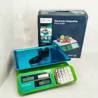 Весы торговые Rainberg RB-303 электронные с металлической платформой до 55 кг.