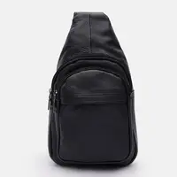 Чоловічий рюкзак шкіряний Keizer K1081bl-black