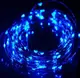 LED гирлянда от USB и Батареек 200 LED 2 в1 на 20м цвет СИНИЙ