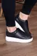 Кроссовки женские Fashion Caitlyn 2847 40 размер 25,5 см Черный