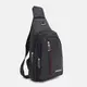 Мужской рюкзак через плечо Monsen C1sa9903bl-black