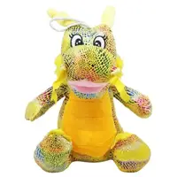 Мягкая игрушка "Дракон", желтый (30 см)