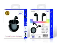Гарнітура Double з кейсом Bluetooth True Wireless Earbuds Z31 Колір: білий