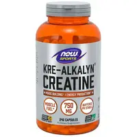 Креатин NOW Sports Kre-Alkalyn Creatine, 240 капсул