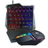 Игровая клавиатура с подсветкой + мышка 198I G506 (7772)