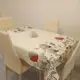 Скатерть столовая 220х150 см из рогожки Одуванчик TRA-3-310