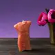 Декоративная свеча фигурная торс Мужчины 12926 (телесная)