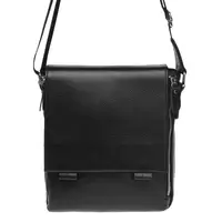 Мужская кожаная сумка Borsa Leather K18877-black