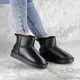 Женские кожаные угги Fashion Hussy 1336 36 размер 23 см Черный
