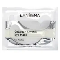 Гидрогелевые патчи под глаза LANBENA Collagen Crystal Eye Mask 6 г White восстановление