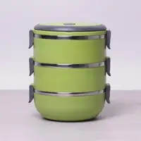 Тройной ланч бокс 2100 мл Kamille KM-2107