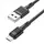 Кабель для зарядки телефонов USB - Micro USB HOCO X83 Victory 2.4A Чёрный