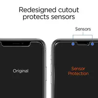 Защитное стекло Spigen для iPhone X, 1шт (057GL22686)