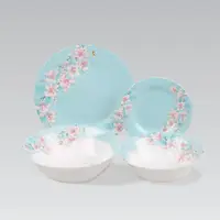 Сервіз столовий Maestro Spring mood MR-30062-19S 19 предметів блакитний