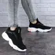 Женские кроссовки Fashion Kierra 1881 39 размер 24,5 см Черный