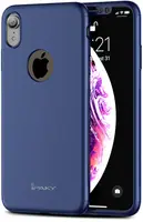 Чехол-накладка Ipaky 360° PC Full Protection PC Case Apple iPhone XR Blue