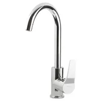Смеситель s45 Ø40 для кухни излив высокий ухо на гайке AQUATICA (9745100)