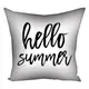 Подушка c принтом габардиновая Hello summer 50x50 (5P_EX006)