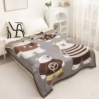 Плед дитячий з мусліну Colorful Home 20760 120х150 см шоколадний
