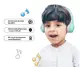 Детские беспроводные Bluetooth наушники с микрофоном и ограничением громкости Picun E3 Mint Green