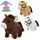 Мягкая игрушка LimoToy Лошадка YG0263 22 см