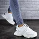 Сникеры женские Fashion Basey 2111 41 размер 25 см Белый