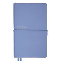 Деловой блокнот датированый 2026 Leo Planner Glory 252631 12х20 см 352 страницы голубой
