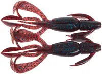 1551-14-34 Силікон Keitech Crazy Flapper 2.4" (10 шт/уп) к:ea#03 grape