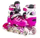 Ролики Scale Sports. Pink (размер 38-42)