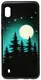 Чехол-накладка TOTO Night Light Print Glass Case Samsung Galaxy A10 Full Moon