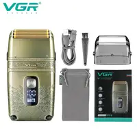 Профессиональная электробритва Шейвер VGR V-335 Shaver с тремя ножевыми блоками, бритва для бороды.