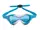 Очки для плавания Arena SPIDER KIDS MASK серый голубой OSFM