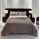 Плед Dushka Home Шарпей Полоска 7 см 21800 200х230 см серый