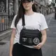 Тактическая сумка для патчей Cordura 600D — 5 карманов, мессенджер черный из ткани.