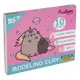 Пластилин YES Pusheen 540663 10 цветов 200 г