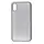 Чехол Накладка Силикон TPU Rubble iPhone 10 Глянец ОРИГИНАЛ Silver